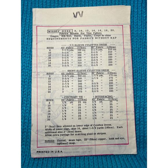 Marian Martin Sewing pattern 9208 jumpsuit 1970s size 14 - Picture 3 of 5